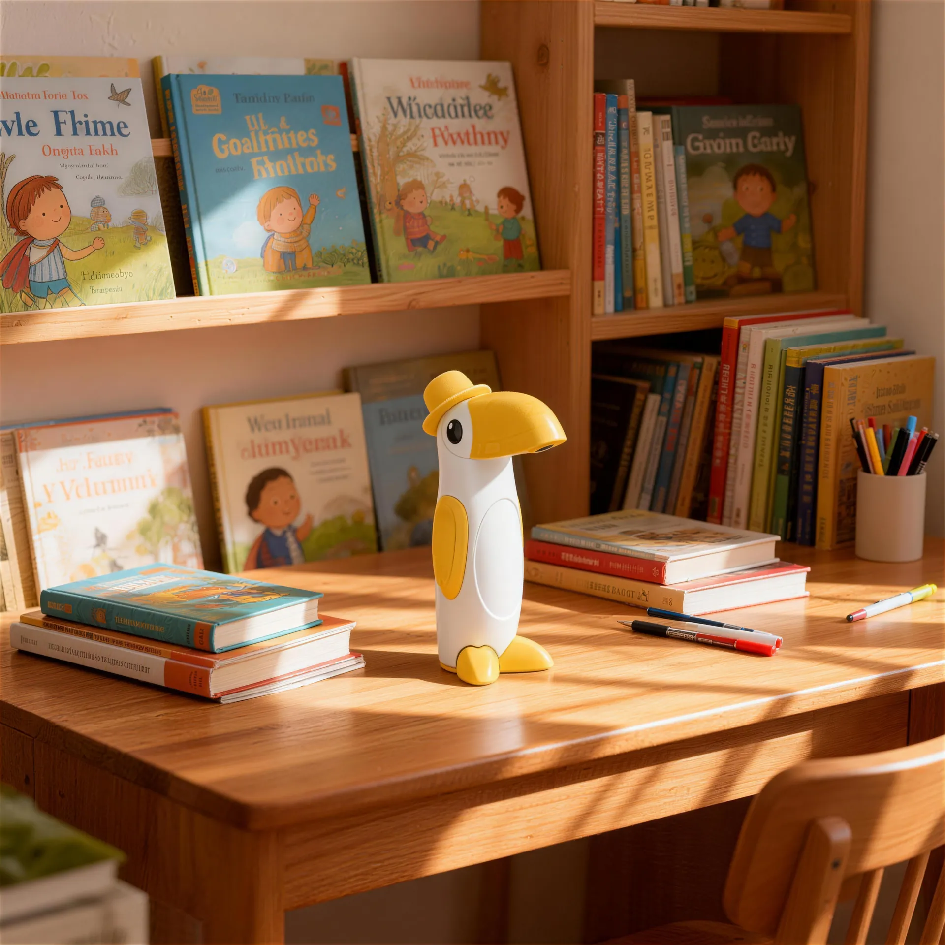 亲子共读场景展示